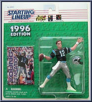 Kerry Collins from Starting Lineup - Football - 1996 Series manufactured by Kenner [Front]