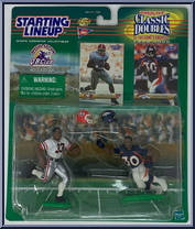 Terrell Davis / Terrell Davis from Starting Lineup - Football - Classic Doubles - 1999 manufactured by Kenner [Front]