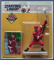 Sergei Fedorov from Starting Lineup - Hockey - 1995 Series manufactured by Kenner [Front]