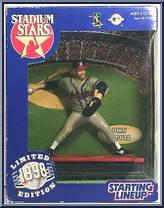 John Smoltz from Starting Lineup - Stadium Stars - 1998 Series manufactured by Kenner [Front]