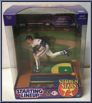 Roger Clemens from Starting Lineup - Stadium Stars - 1999 Series manufactured by Kenner [Front]