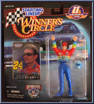 Jeff Gordon from Starting Lineup - Winner's Circle - 1998 Series 2 manufactured by Kenner [Front]