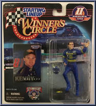 Kenny Wallace from Starting Lineup - Winner's Circle - 1998 Series 2 manufactured by Kenner [Front]