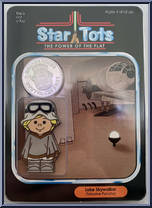 Luke Skywalker (Tatooine Poncho) from Star Tots - Chicago - 2019 manufactured by Unknown [Front]