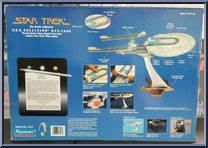U.S.S. Excelsior NCC-2000 from Star Trek - Classic - Accessories manufactured by Playmates [Back]