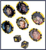 Dice & Token Pack from Star Trek - HeroClix - Away Team: Original Series manufactured by WizKids [Loose]