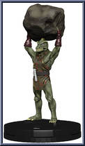 Gorn from Star Trek - HeroClix - Away Team: Original Series manufactured by WizKids [Loose]