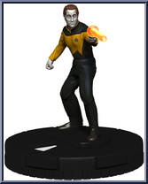 Lt. Commander Data from Star Trek - HeroClix - Away Team: Next Generation manufactured by WizKids [Loose]