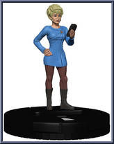 Nurse Chapel from Star Trek - HeroClix - Away Team: Original Series manufactured by WizKids [Loose]