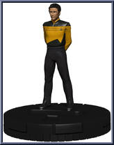 Starfleet Ensign from Star Trek - HeroClix - Away Team: Next Generation manufactured by WizKids [Loose]