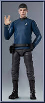 Spock from Star Trek - Star Trek 2009 - Exquisite Mini manufactured by Hiya Toys [Loose]