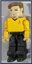 Captain Kirk from Star Trek - Minimates - 3" Scale - Series 1 - Carded manufactured by Diamond Select [Loose]