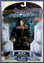 Lieutenant Commander Data from Star Trek - Nemesis - Basic Series manufactured by Art Asylum [Front]