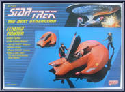 Ferengi Fighter from Star Trek - Next Generation - Spaceships manufactured by Galoob [Front]
