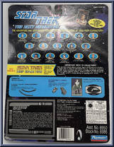 Picard (Locutus) from Star Trek - Next Generation - Holodeck Series manufactured by Playmates [Back]