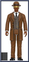 Victorian La Forge from Star Trek - Next Generation - ReAction Figures manufactured by Super7 [Loose]