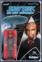 Victorian Worf from Star Trek - Next Generation - ReAction Figures manufactured by Super7 [Front]