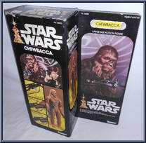 Chewbacca from Star Wars - Large Size manufactured by Kenner [Back]
