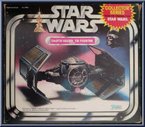 Darth Vader TIE Fighter from Star Wars - Vehicles manufactured by Kenner [Front]