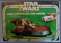 Land Speeder (Sonic Controlled) from Star Wars - Vehicles manufactured by Kenner [Front]