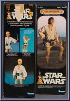 Luke Skywalker from Star Wars - Large Size manufactured by Kenner [Back]