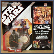 Darth Vader & 30th Anniversary Coin Album from Star Wars - 30th Anniversary Collection - Revenge of the Sith manufactured by Hasbro [Front]