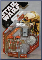 Pit Droids (Orange) from Star Wars - 30th Anniversary Collection - Saga Legends - Fan's Choice manufactured by Hasbro [Front]