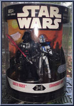 Darth Vader / Commander Bow from Star Wars - 30th Anniversary Collection - Order 66 - Series 1 manufactured by Hasbro [Front]