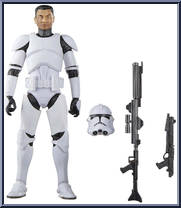 Clone Trooper (Phase II) from Star Wars - Black Series (2020) - Clone Wars manufactured by Hasbro [Loose]