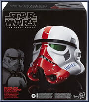 Incinerator Stormtrooper Electronic Helmet from Star Wars - Black Series (2020) - Role Play manufactured by Hasbro [Front]