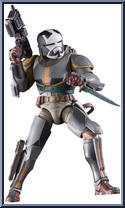 Wrecker (Mercenary Gear) from Star Wars - Black Series (2020) - Bad Batch manufactured by Hasbro [Loose]