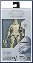 First Order Jet Trooper from Star Wars - Black Series - 40th Anniversary - Carbonized Graphite manufactured by Hasbro [Front]