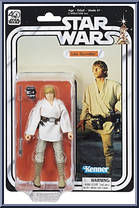 Luke Skywalker from Star Wars - Black Series - 40th Anniversary - A New Hope manufactured by Hasbro [Front]