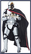 Captain Phasma (Quicksilver Baton) from Star Wars - Black Series - Red - 6" Scale - Exclusives manufactured by Hasbro [Loose]