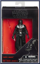 Darth Vader from Star Wars - Black Series - Red - 3.75" Scale - Wal-Mart manufactured by Hasbro [Front]