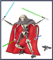 General Grievous from Star Wars - Black Series - Red - 6" Scale - Exclusives manufactured by Hasbro [Loose]