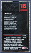 Han Solo (Force Awakens) from Star Wars - Black Series - Red - 6" Scale manufactured by Hasbro [Back]