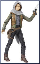 Sergeant Jyn Erso (Jedha) from Star Wars - Black Series - Red - 6" Scale manufactured by Hasbro [Loose]