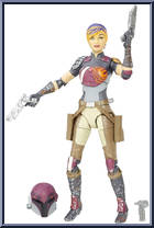 Sabine Wren from Star Wars - Black Series - Red - 6" Scale manufactured by Hasbro [Loose]