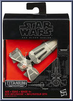 Sith Infiltrator from Star Wars - Black Series - Titanium - Vehicles manufactured by Hasbro [Front]