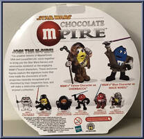 Chewbacca / Mace Windu from Star Wars - Chocolate Mpire - Basic Series manufactured by Hasbro [Back]