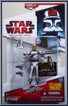 Clone Commander Stone Action Figure