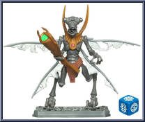 Undead Geonosian from Star Wars - Clone Wars (2008) - Battle Game Cards manufactured by Hasbro [Loose]