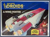 A-Wing Fighter from Star Wars - Droids - Vehicles manufactured by Kenner [Front]