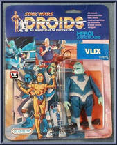 Vlix from Star Wars - Droids - Basic Series manufactured by Kenner [Front]