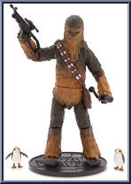 Chewbacca (with Porgs) from Star Wars - Elite Series - Last Jedi manufactured by Disney [Loose]