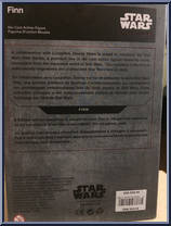 Finn (with Lightsaber) from Star Wars - Elite Series - Force Awakens manufactured by Disney [Back]
