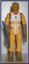 Bossk (Bounty Hunter) from Star Wars - Empire Strikes Back - Basic Series manufactured by Kenner [Loose]