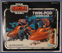 Twin-Pod Cloud Car from Star Wars - Empire Strikes Back - Vehicles manufactured by Kenner [Front]