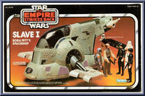 Slave I Boba Fett’s Spaceship from Star Wars - Empire Strikes Back - Vehicles manufactured by Kenner [Front]